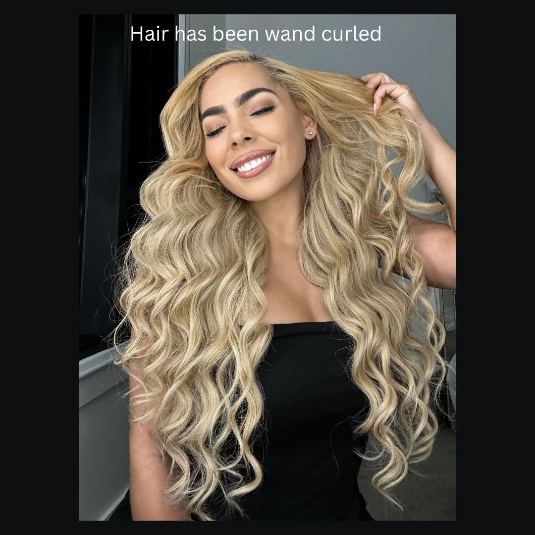 Blonde Swirl Wavy Bundle